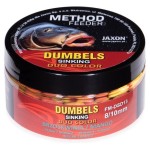 Jaxon dumbels duo color sinking method feeder peach/mango (barack-mangó) 8/10mm