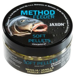 Jaxon soft pellets vanilla (vanília) 50g 8/10mm