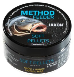 Jaxon soft pellets honey (méz) 50g 8/10mm