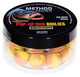 Jaxon pop-up duo-boilies method feeder vanilla/scopex (vanília-scopex) 40g 16mm