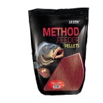 Jaxon eper 500g 4mm etető pellet