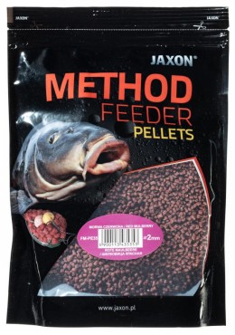 Jaxon piros eperfa 500g 2mm etető pellet