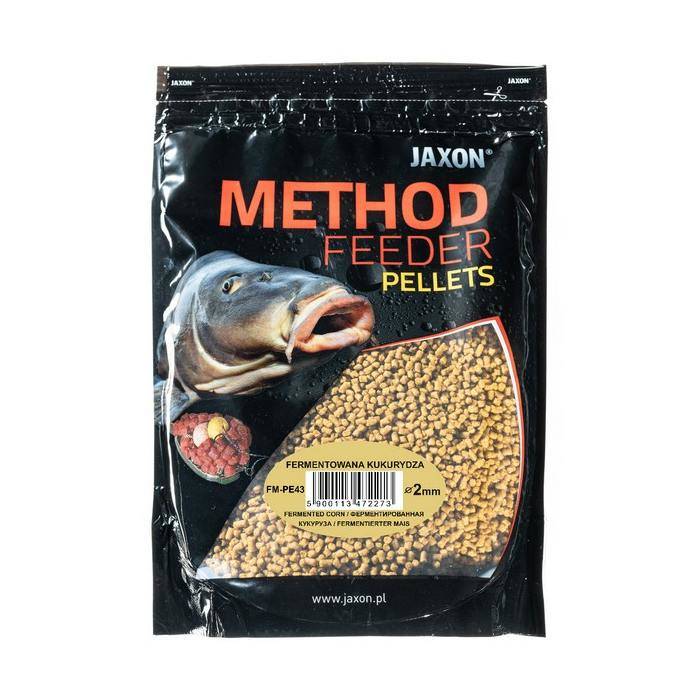 Jaxon fermentált kukorica 500g 2mm etető pellet