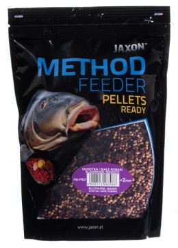 Jaxon pellets method feeder ready szúnyoglárva/csonti 500g 2mm etető pellet