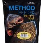 Jaxon pellets method feeder ready banán 500g 2mm etető pellet