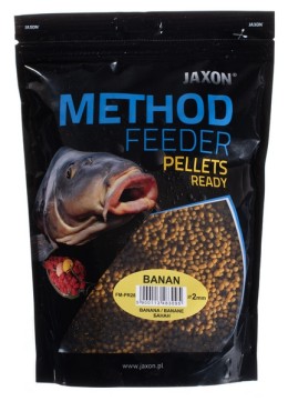 Jaxon pellets method feeder ready banán 500g 2mm etető pellet