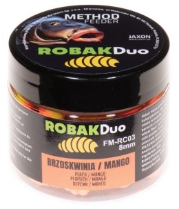 Jaxon robak duo 8mm wafters (barack/mangó) 25g