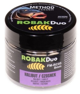 Jaxon robak duo 8mm wafters (halibut/fokhagyma) 25g