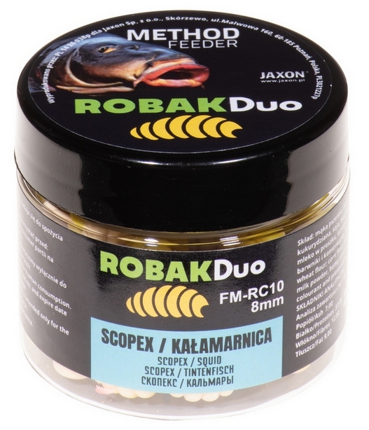 Jaxon robak duo 8mm wafters (scopex/tintahal) 25g