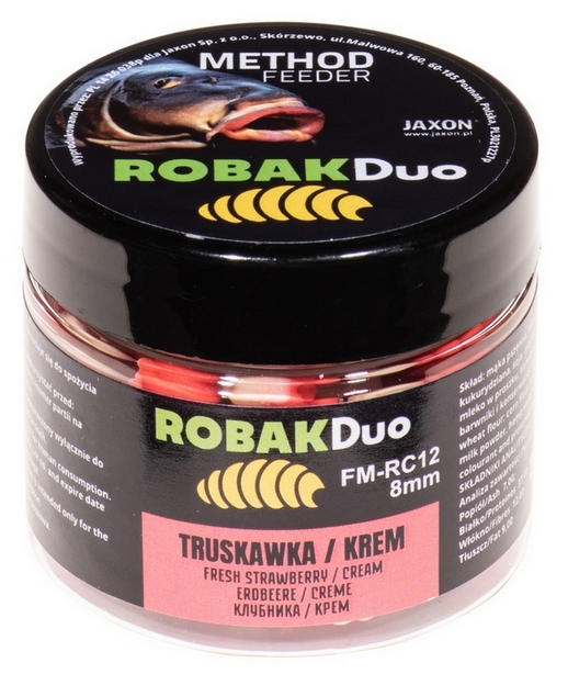 Jaxon robak duo 8mm wafters (eperkrém) 25g
