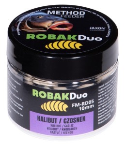 Jaxon robak duo 10mm (halibut/fokhagyma) 25g