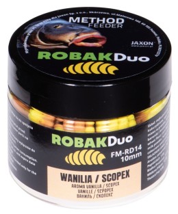 Jaxon robak duo 10mm wafters (vanília/scopex) 25g