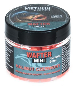 Jaxon mini method 6mm wafters (red halibut) 15g