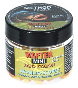 Jaxon (vanilia-scopex) 15g 6mm mini duo wafter