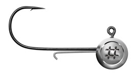 Jaxon jig heads precision slim black nickel 5/0 4,0g