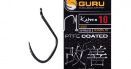 Guru kaizen eyed hook size 12 (barbless/eyed)