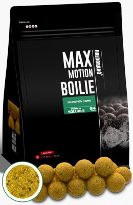 Haldorádó max motion boilie premium soluble 24 mm - champion corn oldódó bojli