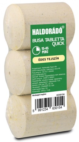 Haldorádó busa tabletta quick - édes tejszín