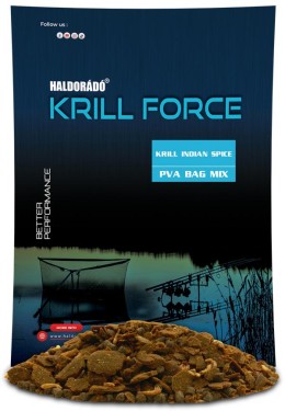 Haldorádó krill force pva bag mix - krill indian spice etető bojli