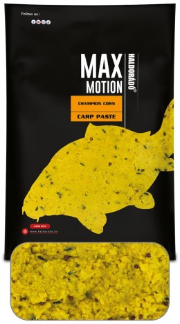 Haldorádó max motion carp paste - champion corn