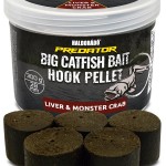 Haldorádó catfish bait hook pellet 28 mm - liver -and- monster crab