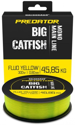 Haldorádó predator catfish line mono fluo yellow 0,80mm / 300m - 45,85 kg