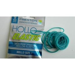 PRESTON HOLLO ELASTIC SIZE 9h LIGHT BLUE (KÉK 1,7mm)