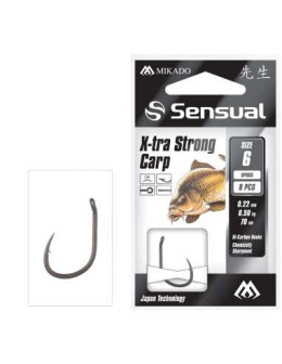 Mikado sensual x-tra strong előkötött horog no. 10