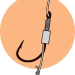 Jaxon method feeder pe line hooks 6 0,12mm feeder előkötött horog