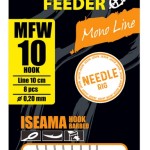 Jaxon method feeder hooks 14 0,18mm feeder előkötött horog