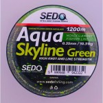 SEDO Aqua Skyline Green 1200 Méter Monofil Horgász Zsinór 0,28mm 7,62kg - Image 3