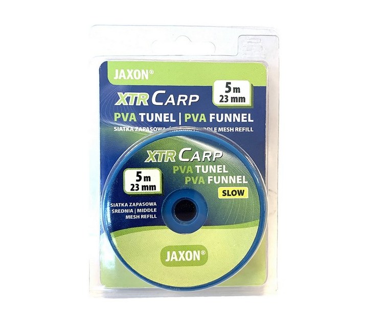Jaxon pva slow funnel-average mesh refill 23mm 5m
