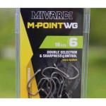Mivardi m-point wg barbless no.5 füles, szakáll nélküli horog