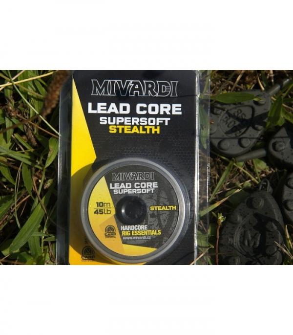 Mivardi lead core stealth super soft ólombetétes előke zsinór 10m 45lbs