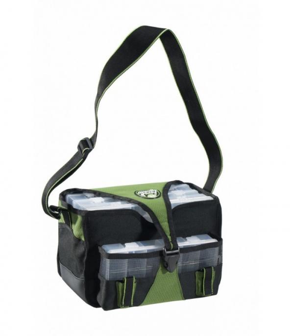 Mivardi premium 28x20x18cm 4 dobozos pergető táska