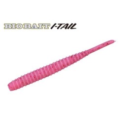 Major Craft Biobait I-Tail 4,5cm #004 Pink plasztik csali 8 db/csg