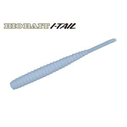 Major Craft Biobait I-Tail 4,5cm #008 White Silver plasztik csali 8 db/csg