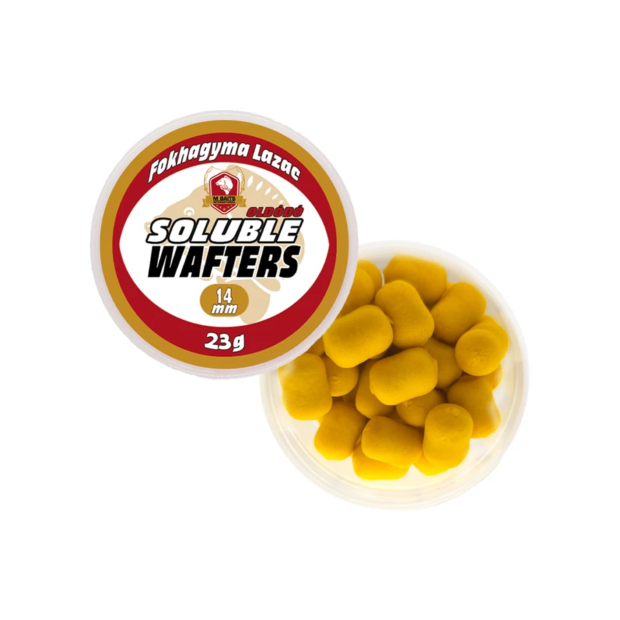 Mbaits soluble 14mm 23g fokhagyma lazac oldódó wafters