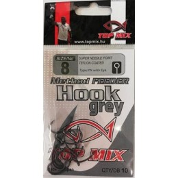 TOP MIX Method Feeder horog #8 fekete