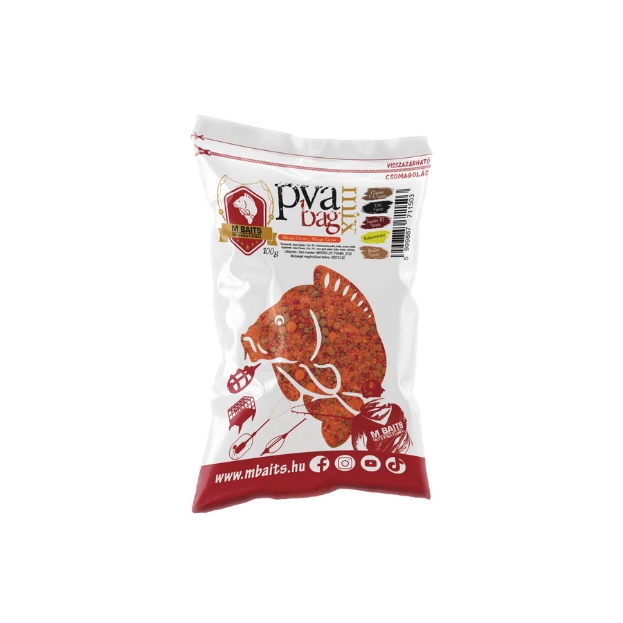 Mbaits pva bag mix 800g mangó citrus etetőanyag