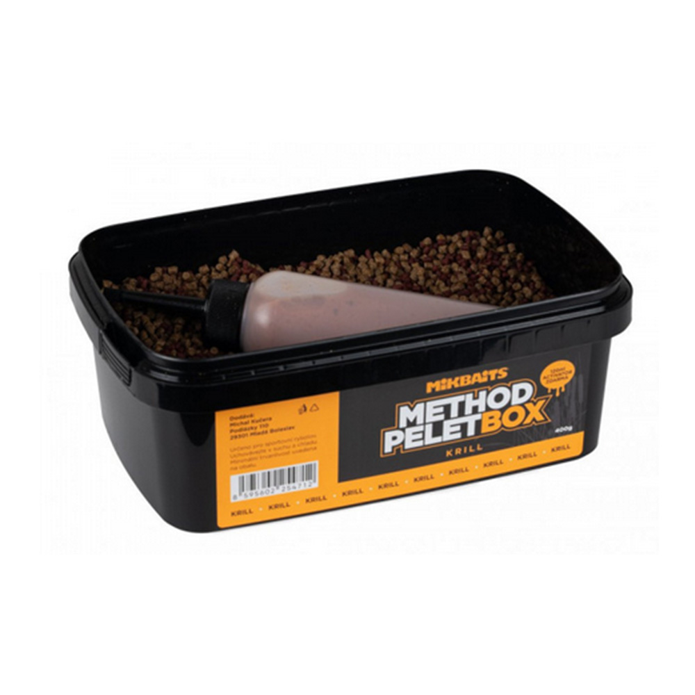 Method pellet box – krill 400g + activator 120ml