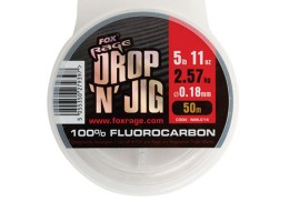 Fox rage drop 'n' jig 0.20mm 3.08kg 6.80lb fluorcarbon zsinór