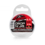 Fox rage strike point drop n jig 9.37lb 0,25mm 40m fluorocarbon zsinór