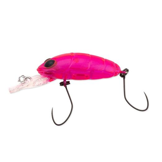 Nories Crankin Pupa (270) Clear Pink 34mm 2,6g felúszó wobbler