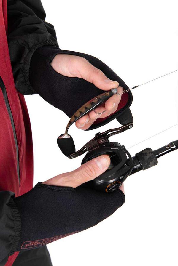 Fox rage pro-series neoprene mitts xl-xxl kesztyű - Image 8