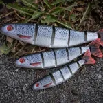 Fox rage pro shad jointed super natural rainbow trout 14cm gumihal - Image 9