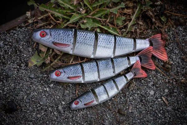 Fox rage pro shad jointed super natural rainbow trout 14cm gumihal - Image 9