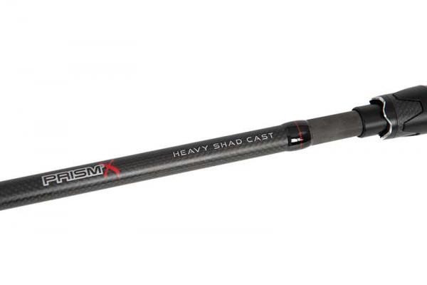 Fox rage prism x heavy shad casting rod 225cm 20-100g 1+1 pergető horgászbot - Image 2
