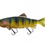 Fox rage replicant realistic trout jointed shallow 23cm/9 158g uv perch x 1pcs swimbait