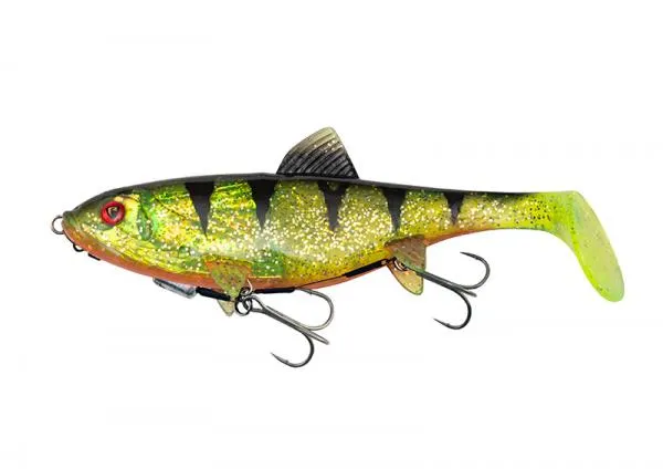 Fox rage replicant shallow legend colours replicant 23cm 9in 125g uv firetiger swimbait - Image 6